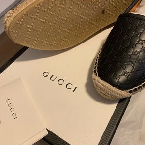 Brand new never worn Gucci Espadrilles size 36